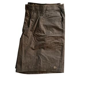 Salty Crew Technical Walkshort Men’s 42 Gray Stretch Hybrid Shorts